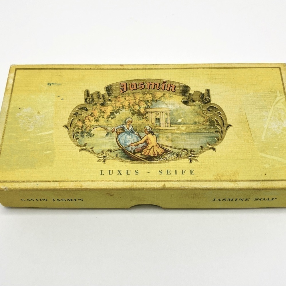 Savon Jasmin Vintage Luxus soap with 3 2.6oz each bars.    #4